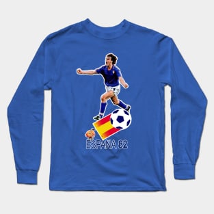 Classic World Cup Moments - Espana 82 - MARCO TARDELLI Long Sleeve T-Shirt